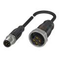 Balluff BCC A314-M414-3E-304-PX0434-006 Çift uçlu kablo setleri