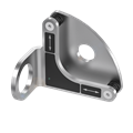 Balluff BMS AD-M-002-D12/D12 Fotoelektrik sensörler için montaj braketi