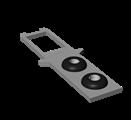 Euchner BETAETIGER-S-GT-LN Actuator S for safety switch SGA/SGP/STA/STP/STM for insertion funnel