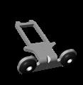 Euchner BETAETIGER-S-WQT-SN Actuator S, bent, for safety switch SGA/SGP/STA/STP/STM