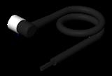Euchner C-M12F08-07X025PV20,0-MA-105071 Connecting cable with angled plug connector M12, 8-pin, 20 m