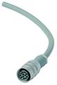 Euchner C-M26F12-12X1,0PU20,0-MA-096632 Connecting cable with plug connector SR11, 20 m