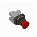 Allen Bradley 800HC-FRXTQH2RAY 30mm Illuminated Push-Pull 800H PB