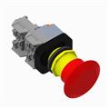 Allen Bradley 800H-TFRXJTPH16RG1 30mm Trigger Action E-Stop 800H PB