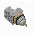 Allen Bradley 800TC-E15H 30 mm Cyl Lock Push-Button 800T PB