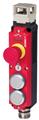 Euchner CTP-L2-AR-U-HA-AZE-SH-137165 Transponder-coded safety switch CTP-AR, M23, emergency stop, 2 pushbuttons (extended)
