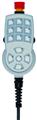 Euchner HBA-096692 Hand-held pendant station HBA, EMERGENCY STOP device, pushbuttons, membrane keypad, LEDs