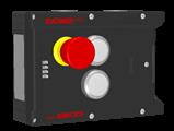 Euchner MGB-L1-ARA-AM3A1-M-R-121234 Locking module MGB-L1-ARA, (guard locking by spring force) with 2 pushbuttons, emergency stop