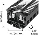 Allen Bradley 1492-H4 Terminal Block