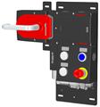 Euchner MGB-L1HB-PNC-L-117103 Locking set MGB-L1-PN (guard locking by spring force) with 4 control elements, push-pull plug