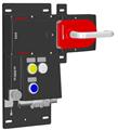 Euchner MGB-L1HB-PNC-R-115418 Locking set MGB-L1-PN (guard locking by spring force) with 3 control elements, push-pull plug, RC12