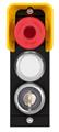 Euchner MSM-1-P-CS-B0L0D1-I1-167100 Submodule MSM-1-P (emergency stop, cover for indicators, key-operated rotary switch)