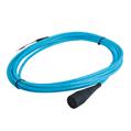 Allen Bradley 1443-CBL-MS2IBC-32S 32 feet of Silicone twisted shielded pair cable w/ molded 2 pin MIL connector and terminated to blunt cut
