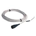 Allen Bradley 1443-CBL-MS2IBC-50A 50 feet of Stainless Steel Armored jacket over polyurethane twisted shielded pair cable w/ 2 pin MIL (AM) connector and terminated to blunt cut