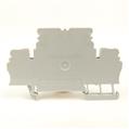 Allen Bradley 1492-LDC3 Two-Circuit Feed-Through with plug in comb connections on one side of each circuit