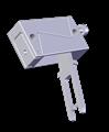 Euchner RADIUSBETAETIGER-P-OUN Hinged actuator, top/bottom, for safety switch NP/GP/TP, increased overtravel