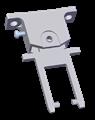 Euchner RADIUSBETAETIGER-X-LR-N Hinged actuator, left/right, for safety switch NX/TX