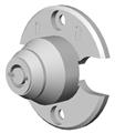 Euchner SCHLOSS TX GLEICHSCHLIESSEND Lock for auxiliary release with automatic return for safety switches TX