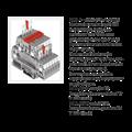 Cabur DA112 2 LEVELS FUSE-HOLDER