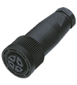 Pepperl+Fuchs V18-G Cable socket in M18 format, ready for make up