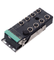 Pepperl+Fuchs VBA-4E4E-G12-ZAJ G12 flat module, 2 x 4 inputs (PNP)