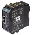 Pepperl+Fuchs ICE2-8IOL-K45P-RJ45 EtherNet/IP IO-Link master with 8 inputs/outputs, DIN rail, push-in connectors