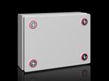 Rittal KX 1528.000 KX terminal kutusu, GYD: 200x150x80 mm, çelik sac, montaj plakasız, kapaklı, kablo giriş plakasız