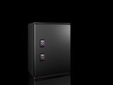 Rittal AX 9203.100 AX Ex enclosure, WHD: 300x400x200 mm, fibreglass-reinforced unsaturated polyester, with mounting plate, empty enclosure with hinged door
