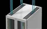 Rittal TX 5541.245 TX Colocation server rack, WxHxD: 800x2450x1200 mm, 52 U, vented sheet steel door at the front, vented sheet steel door at the rear, vertically divided, 130° hinges front and rear