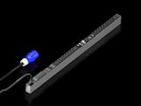 Rittal DK 7979.312 DK PDU anahtarlanabilir, kompakt basic güç dağıtımı, faz başına enerji ölçümü dahil, ayrı ayrı devreye alınabilen çıkış yuvaları, network ara yüzlü ve ekranlı ile, GUD: 44x1095x70mm, IEC 60 320: 16x C13 + 2x C19
