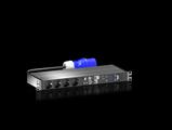 Rittal DK 7979.303 DK PDU anahtarlanabilir, kompakt basic güç dağıtımı, faz başına enerji ölçümü dahil, ayrı ayrı devreye alınabilen çıkış yuvaları, network ara yüzlü ve ekranlı ile, GYD: 450x44x144mm, CEE 7/3: 4x topraklama pimi