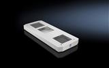 Rittal SK 5503.010 SK Fan module 100-240 V, 50-60 Hz, speed-controlled, (2 fans, max 3 fans) 280 m³/h, for VX IT, WxHxD: 550x42x220 mm, RAL 7035