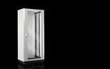 Rittal TX 7888.050 TX CableNet ön montajlı network panoları, ön tarafta cam kapılı tasarım kapı kollu, arkada çelik sac kapı, yan paneller ve baza, kablo girişi için temel elemanlar, GYD: 800x2000+100x800 mm, 42 U