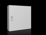 Rittal KX 1555.000 KX E-Box, GYD: 300x300x120 mm, çelik sac, montaj plakalı, kapılı