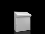 Rittal TP 6748.600 TP dikili tip kumanda masası, GxYxD1/D2: 800x975x400/500 mm, çelik sac