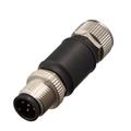 Keyence OP-88827 Conversion connector for power and I/O cable, M12 12-pin to M12 5-pin