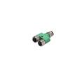 Keyence OP-88458 M12 Y-Shaped Branching Connector