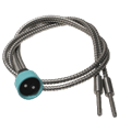 Pepperl+Fuchs LME 18-2,3-1,0-K3 Glass fiber optic - thru-beam with metal covering