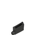 Pizzato VF MKCH12 Protection terminal cover for vertical faston terminals and with wire trap cable gland
