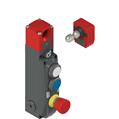 Pizzato NG 2D1D312V-F31 NG series safety switch with lock and integrated control devices, with actuator