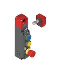 Pizzato NG 2D1D313V-F30 NG series safety switch with lock and integrated control devices, with actuator