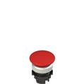 Pizzato E2 1PU2F3490 Spring-return red mushroom pushbutton