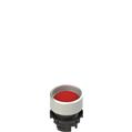 Pizzato E2 1PU2P3290 Spring-return red booted pushbutton