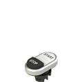 Pizzato E2 1PDSL9AAAN Double lower projecting pushbutton, with marking