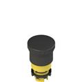 Pizzato E2 1PEPZ4511 Black mushroom pushbutton, push-pull