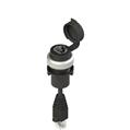 Pizzato E2 1RJ459AN1.5 RJ45 socket EROUND series