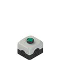 Pizzato ES AC31001 Complete unit with enclosure, flush pushbutton and contacts