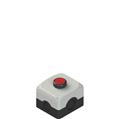 Pizzato ES AC31016 Complete unit with enclosure, flush pushbutton and contacts