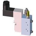 Dopag 401.02.80 Solenoid valve plate with industrial plug type CI