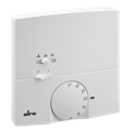 Alre KTRRB-117.128 Room thermostat, heating/cooling, surface-mounted, 230V AC, 3-stage fan output